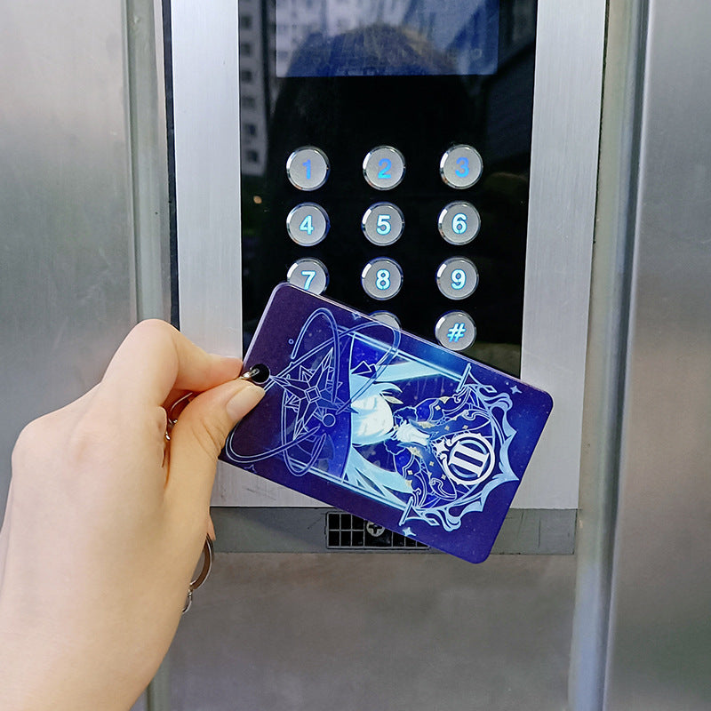 Genshin Impact Badge Holder - Practical Gift