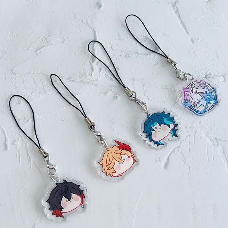 Genshin Impact Charms with Cute Designs
