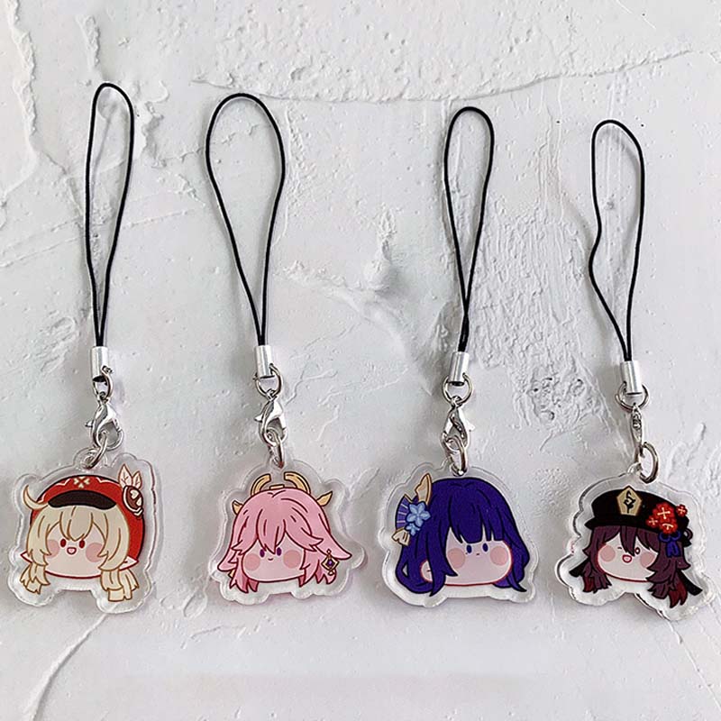 Genshin Impact Charms with Cute Designs