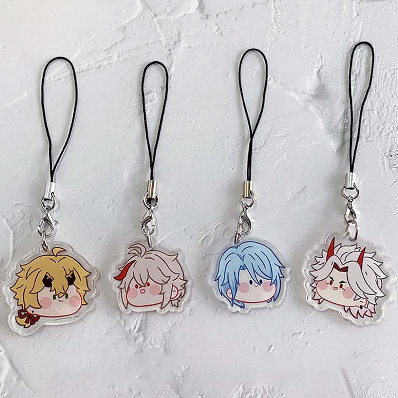 Genshin Impact Charms with Cute Designs