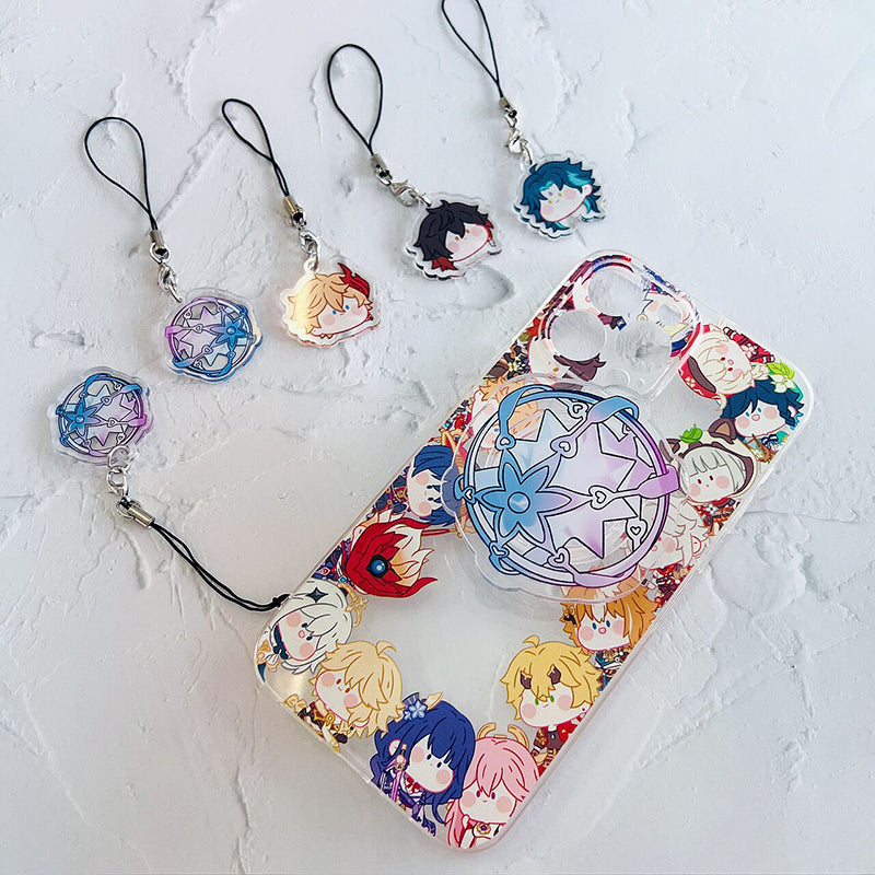 Genshin Impact Charms with Cute Designs