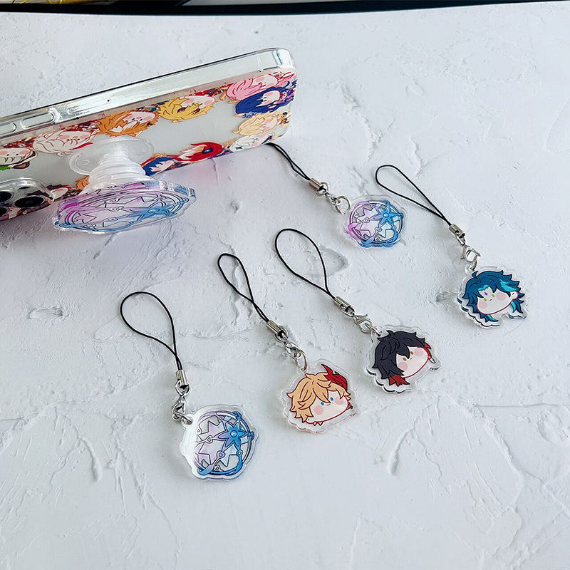 Genshin Impact Charms with Cute Designs