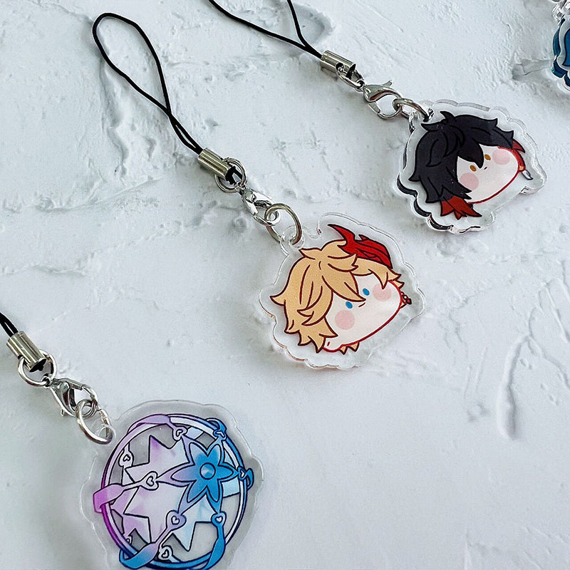 Genshin Impact Charms with Cute Designs