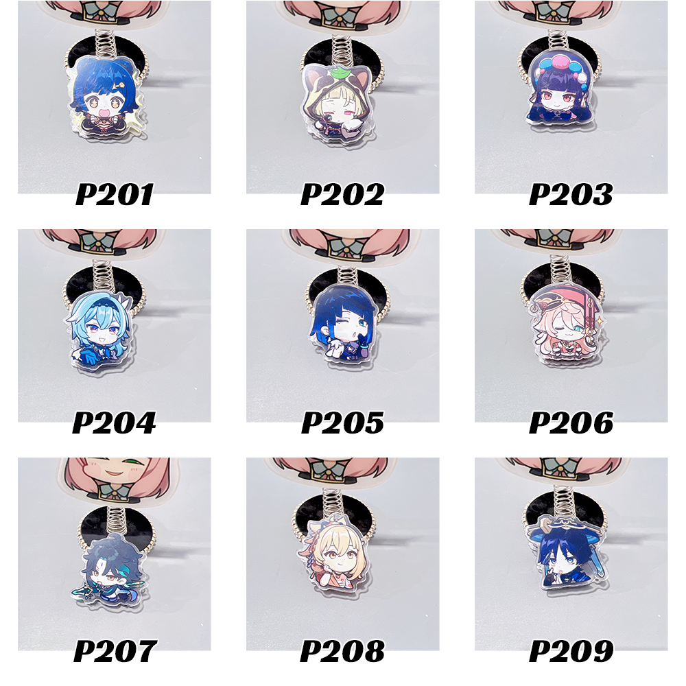 Genshin Impact Character Clips - Personalize Workspace