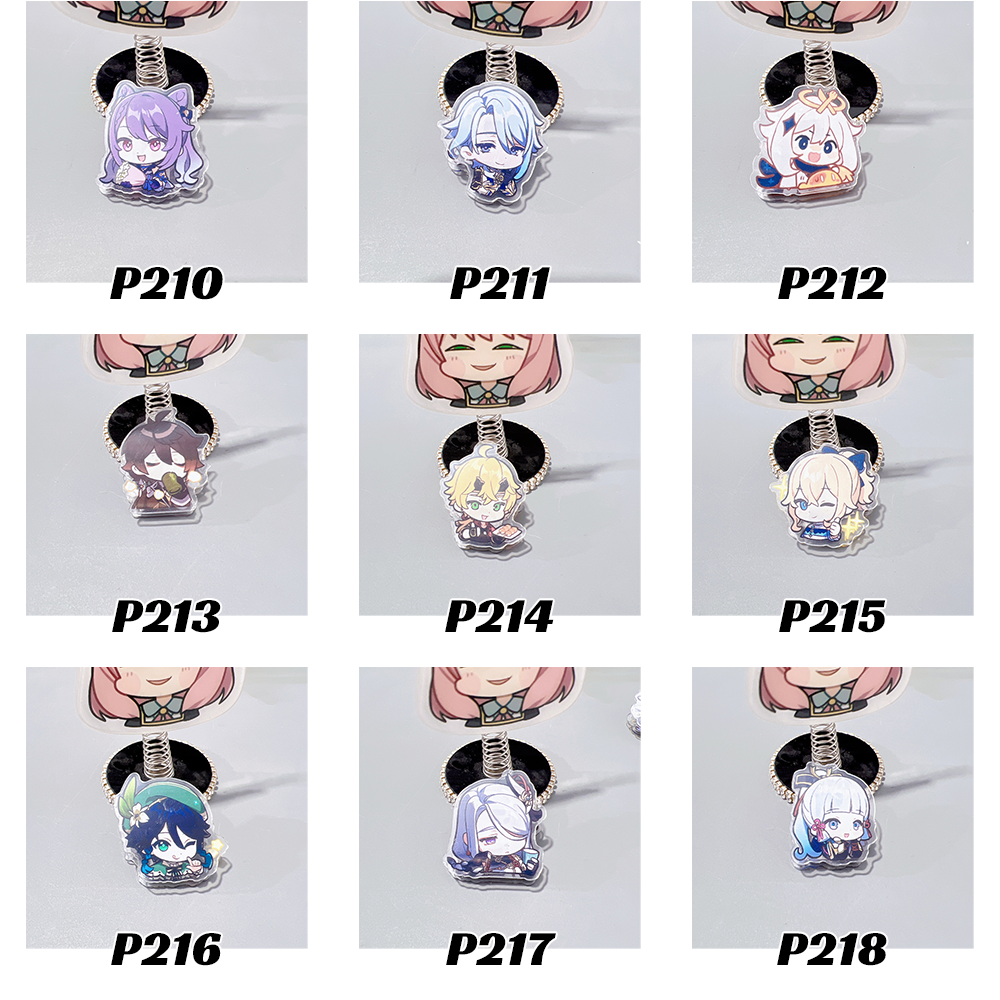 Genshin Impact Character Clips - Personalize Workspace