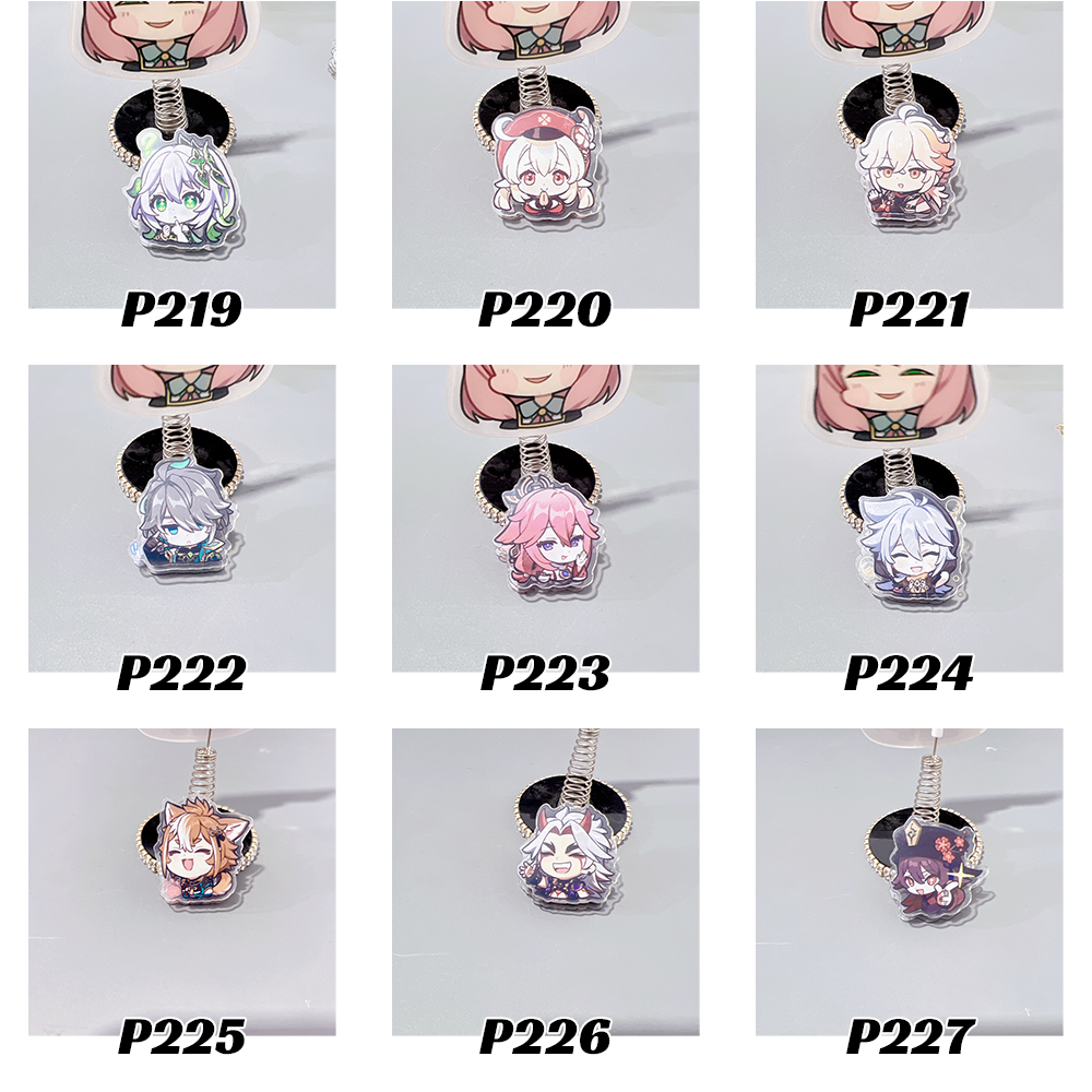 Genshin Impact Character Clips - Personalize Workspace