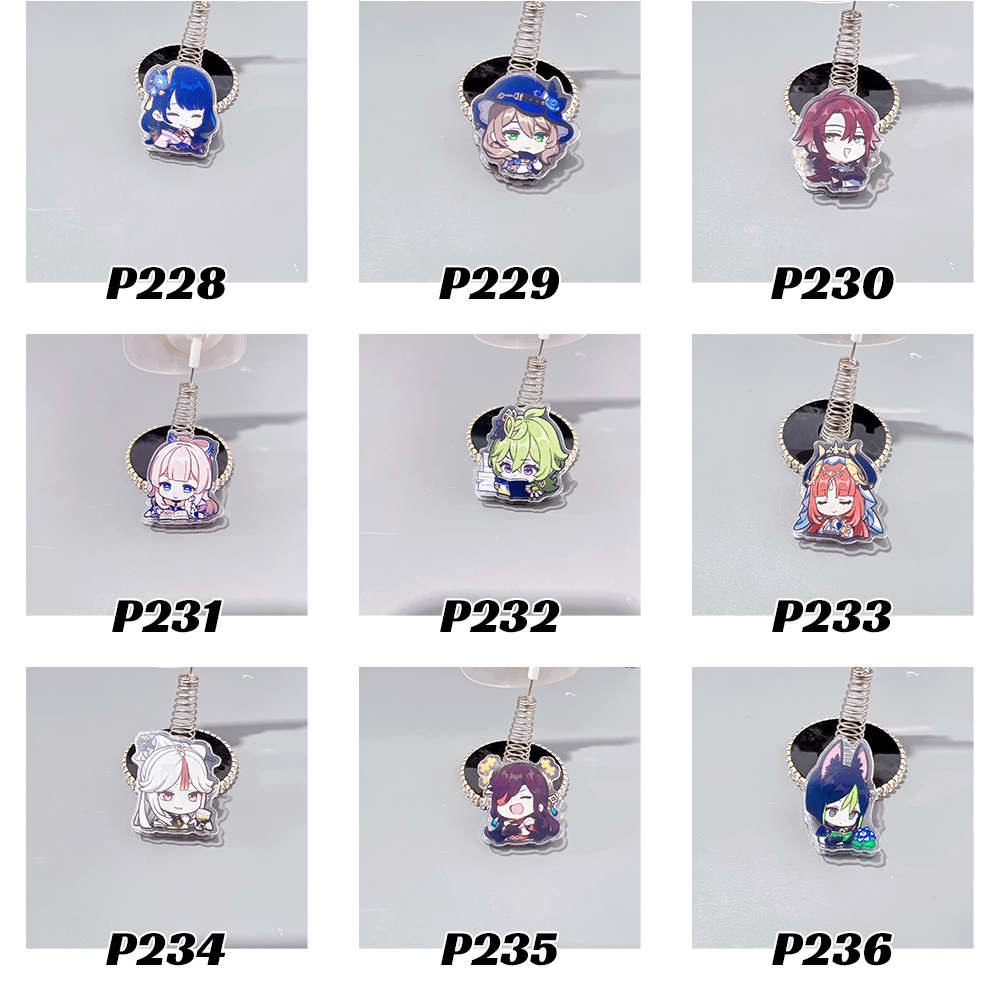 Genshin Impact Character Clips - Personalize Workspace