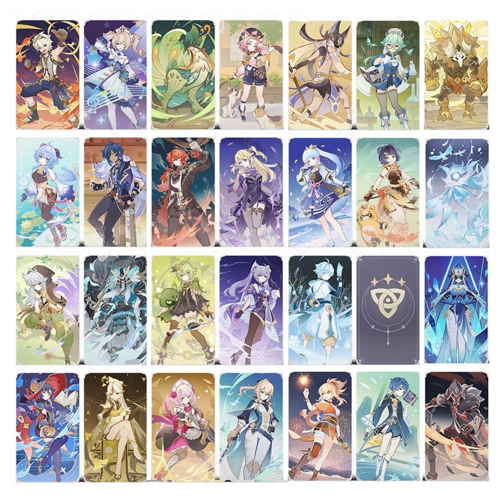Genshin Impact Genius Invokation Playing Cards Genshin TCG Cards (2)