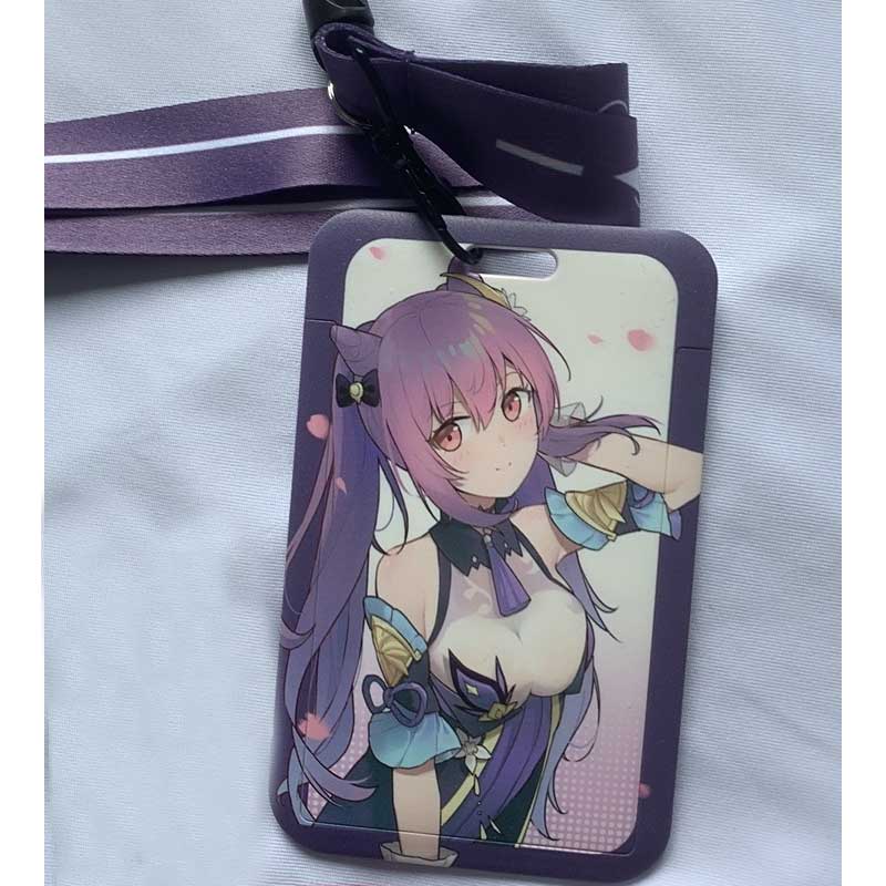 Genshin Impact Lanyard with Card Holder