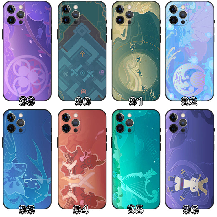 Genshin Impact Namecard Phone Cases