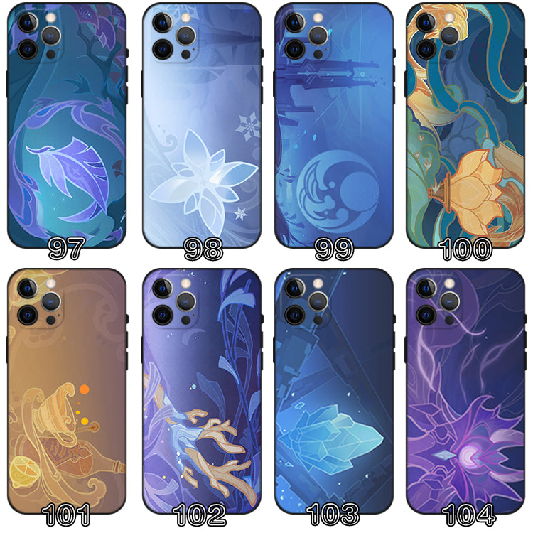 Genshin Impact Namecard Phone Cases
