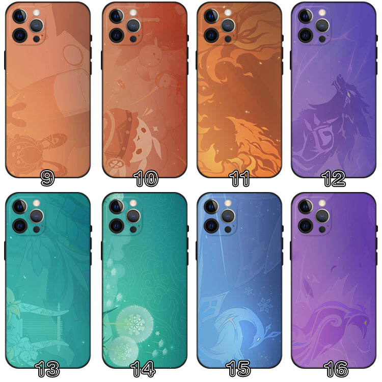 Genshin Impact Namecard Phone Cases