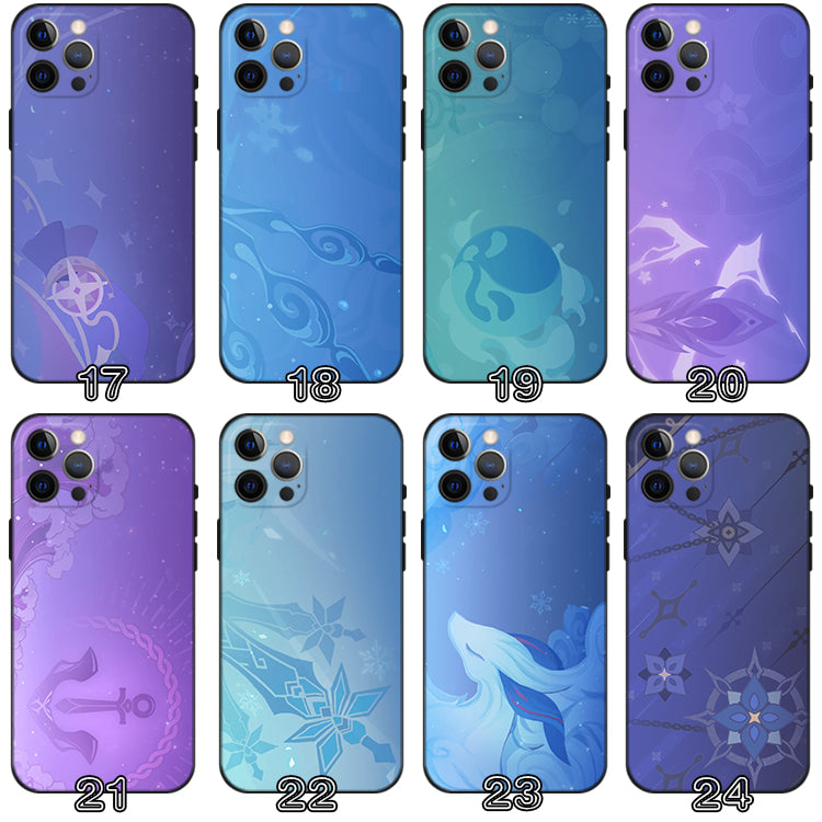 Genshin Impact Namecard Phone Cases