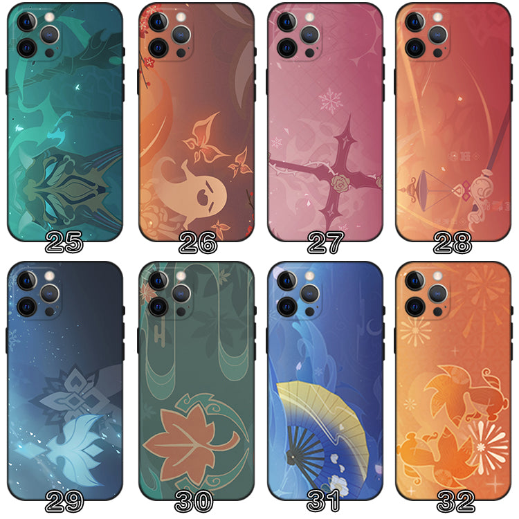 Genshin Impact Namecard Phone Cases