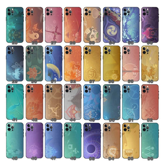 Genshin Impact Namecard Phone Cases