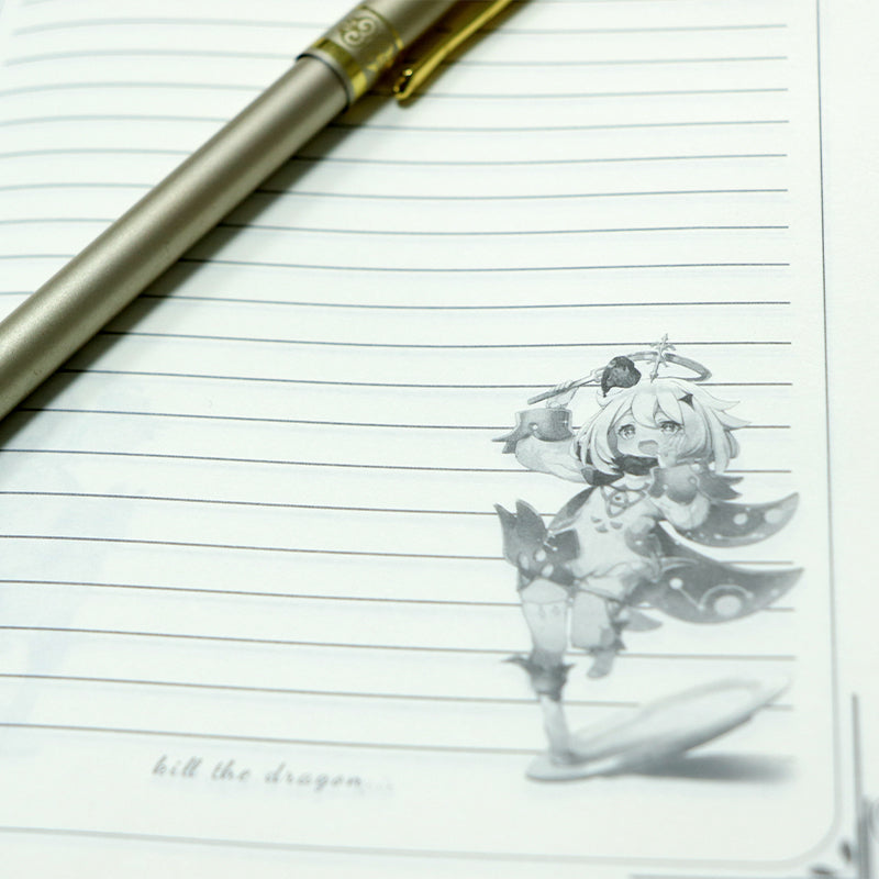 Hard Shell Genshin Impact Notebook