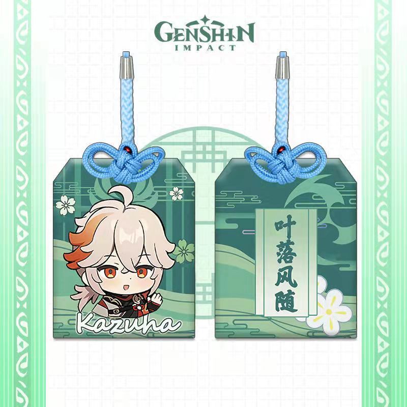 Genshin Impact Omamori Charm Cute Genshin Amulet (11)