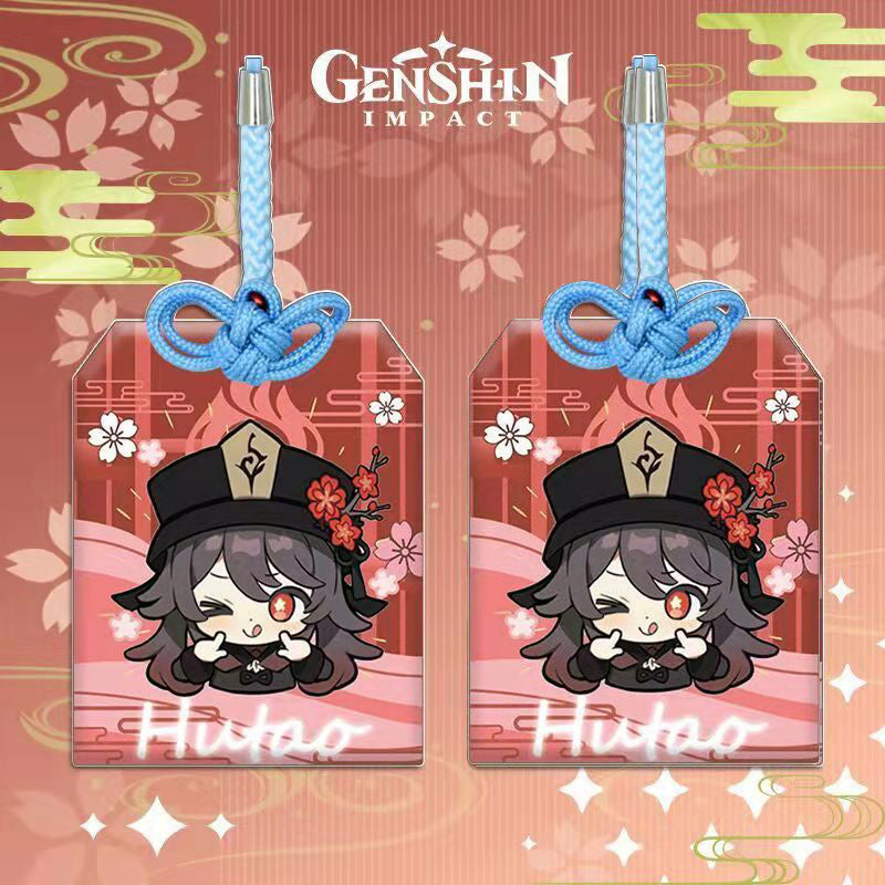 Genshin Impact Omamori Charm Cute Genshin Amulet (19)