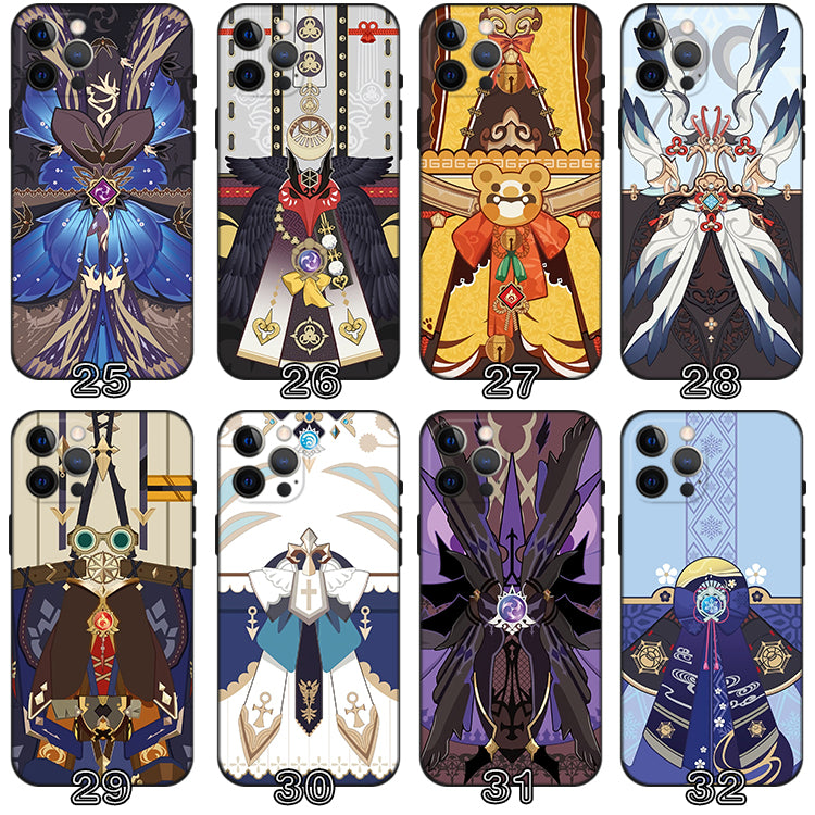 Genshin Impact Phone Cases - Multiple Designs