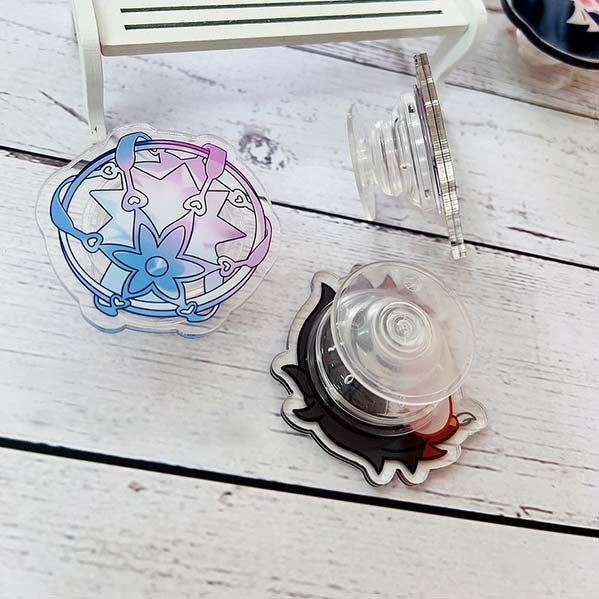 Chibi Genshin Impact Phone Grips with Characters