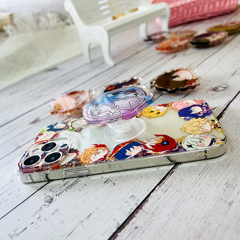 Chibi Genshin Impact Phone Grips with Characters