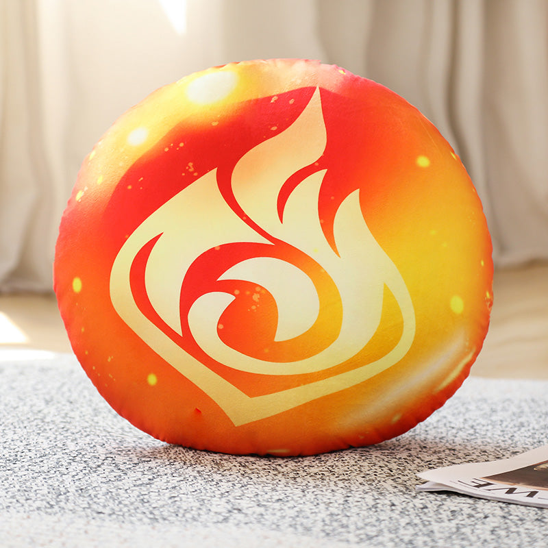 Genshin Impact Plush Cushion Seven Elements Genshin Throw Pillow (5)