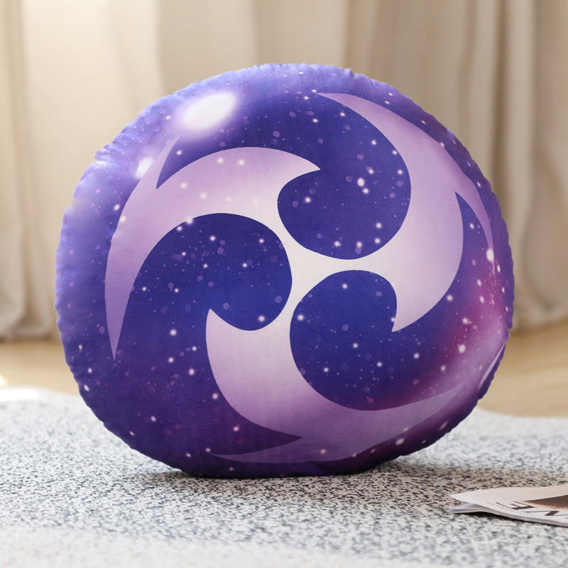 Genshin Impact Plush Cushion Seven Elements Genshin Throw Pillow (6)