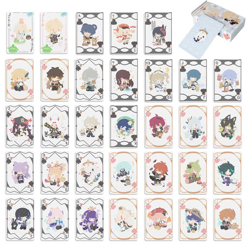 Genshin Impact Poker Cards: Collectible Fun!