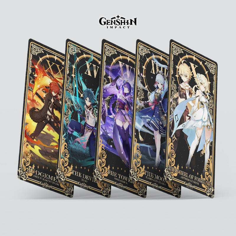 Genshin Impact Tarot Card Set