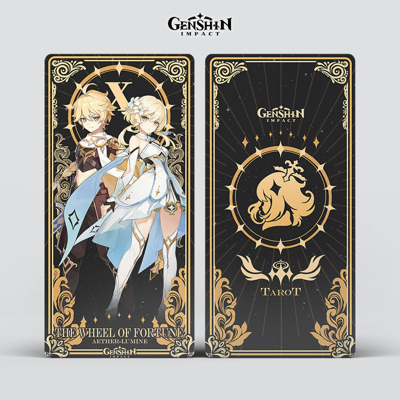 Genshin Impact Tarot Card Set