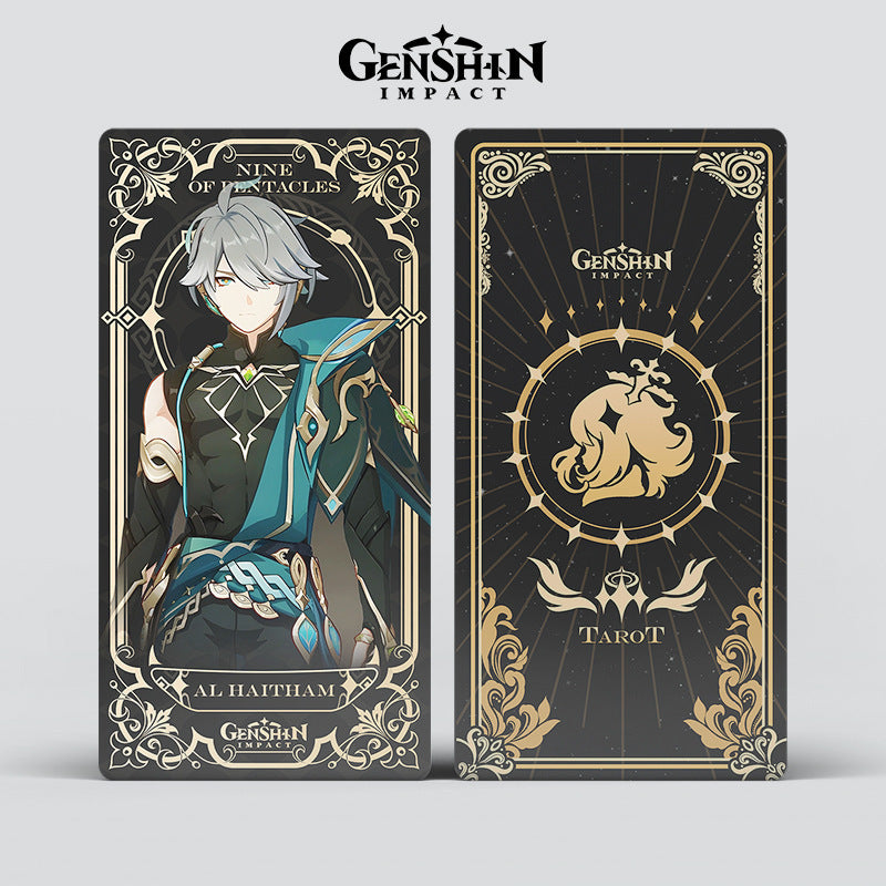Genshin Impact Tarot Card Set