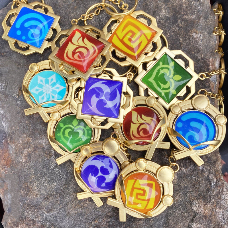 Genshin Impact Inazuma Vision Keychain
