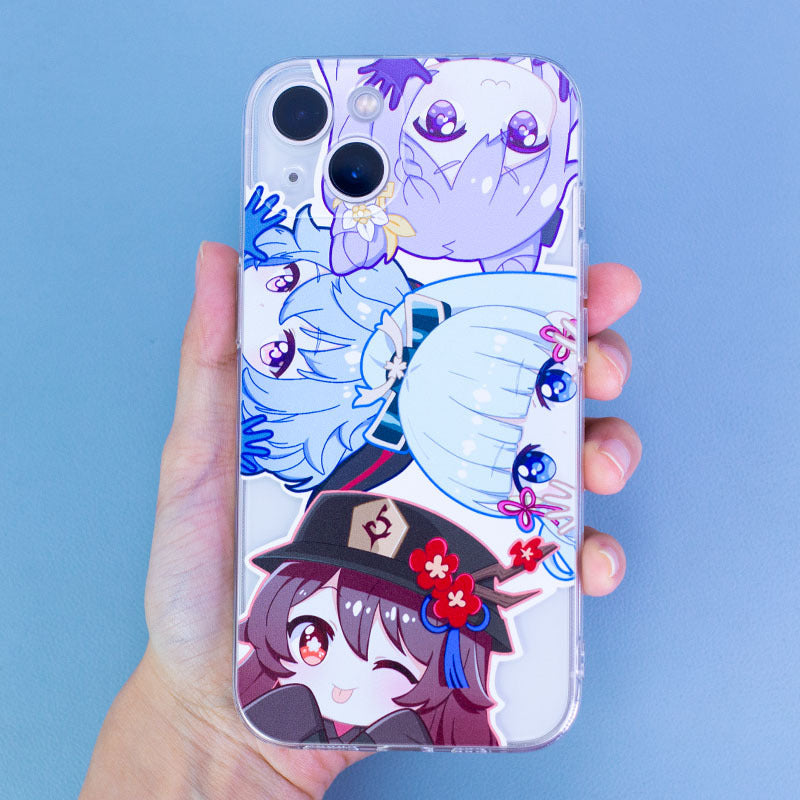 Genshin Impact Waifus Phone Case
