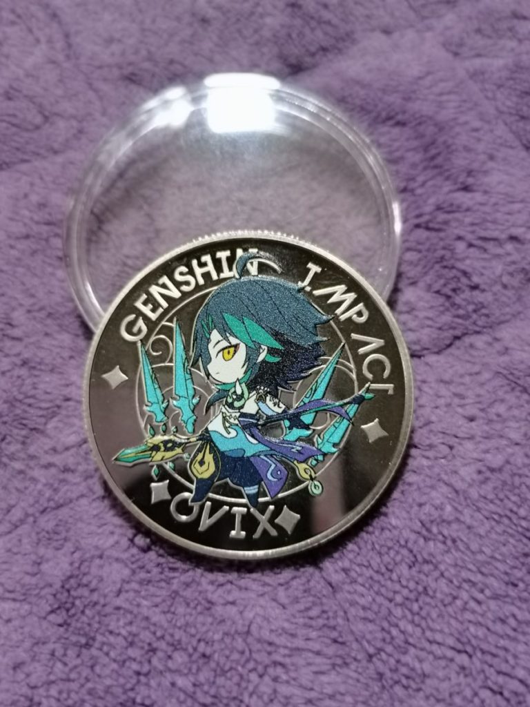 Genshin Impact Collectible Coins with Case