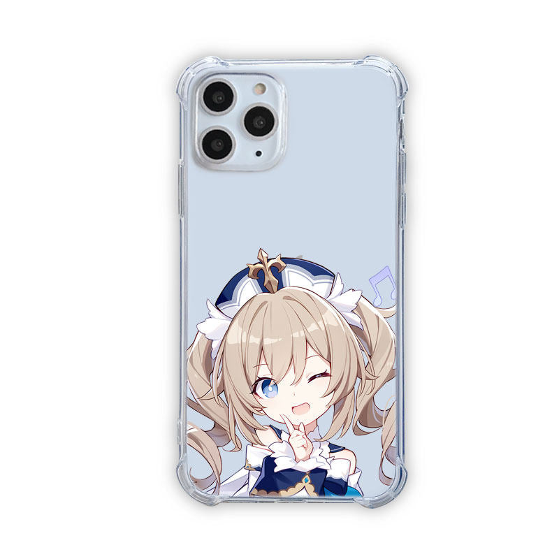 Genshin Impact iPhone Case Genshin Impact Phone Case Samsung OnePlus Xiaomi Genshin Art barbara(4)