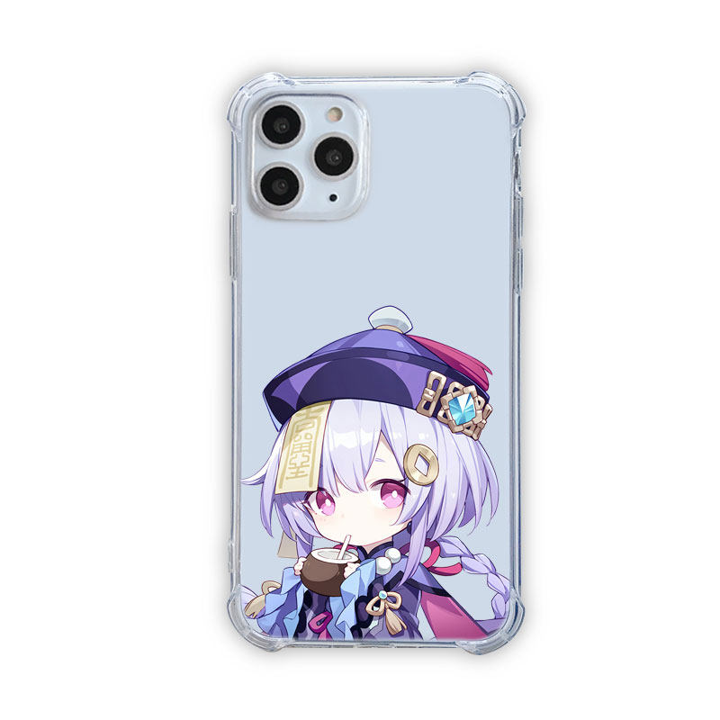 Genshin Impact iPhone Case Qiqi Genshin Impact Phone Case Samsung OnePlus Xiaomi Genshin Art (9)