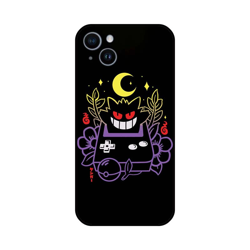 Ghost Phone Case Shadow Punch Gastly Evolution iPhone Case (5)