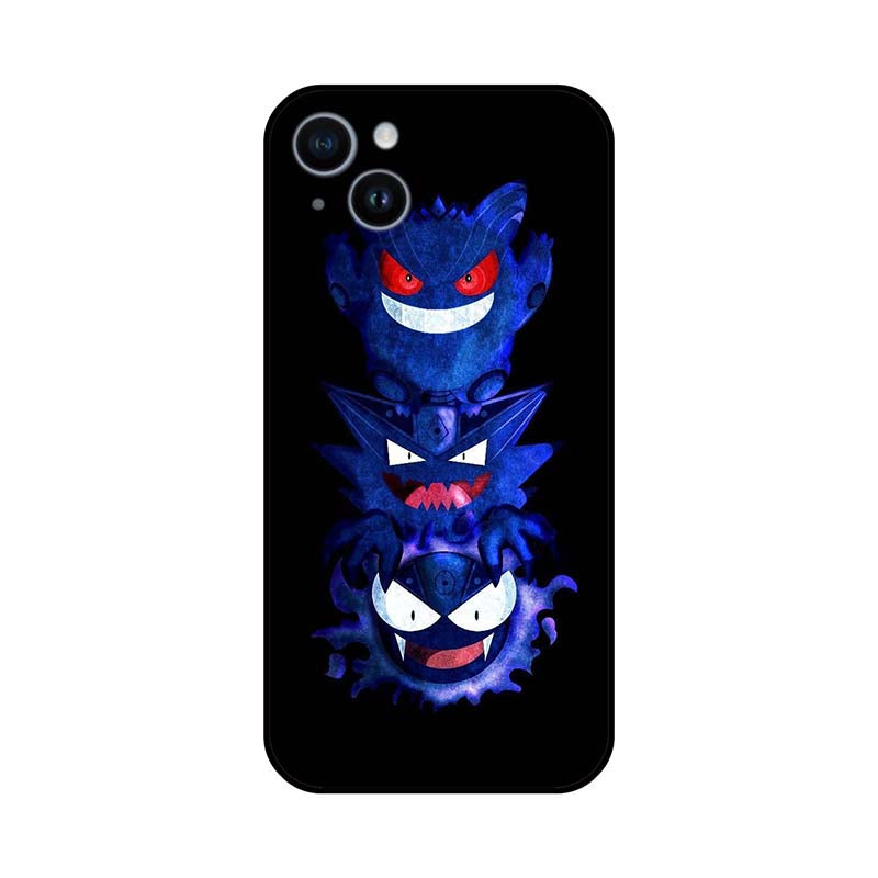 Ghost Phone Case Shadow Punch Gastly Evolution iPhone Case (7)