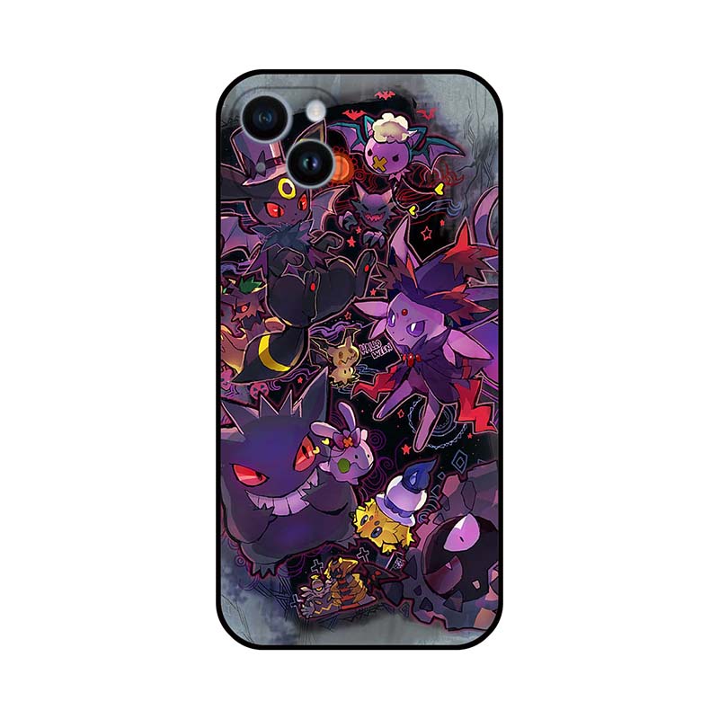 Ghost Phone Case Shadow Punch Gastly Evolution iPhone Case (8)