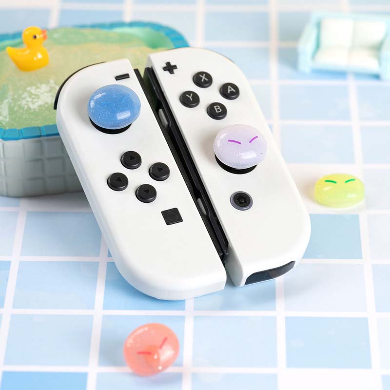 Cute Glittering Slime Joystick Caps