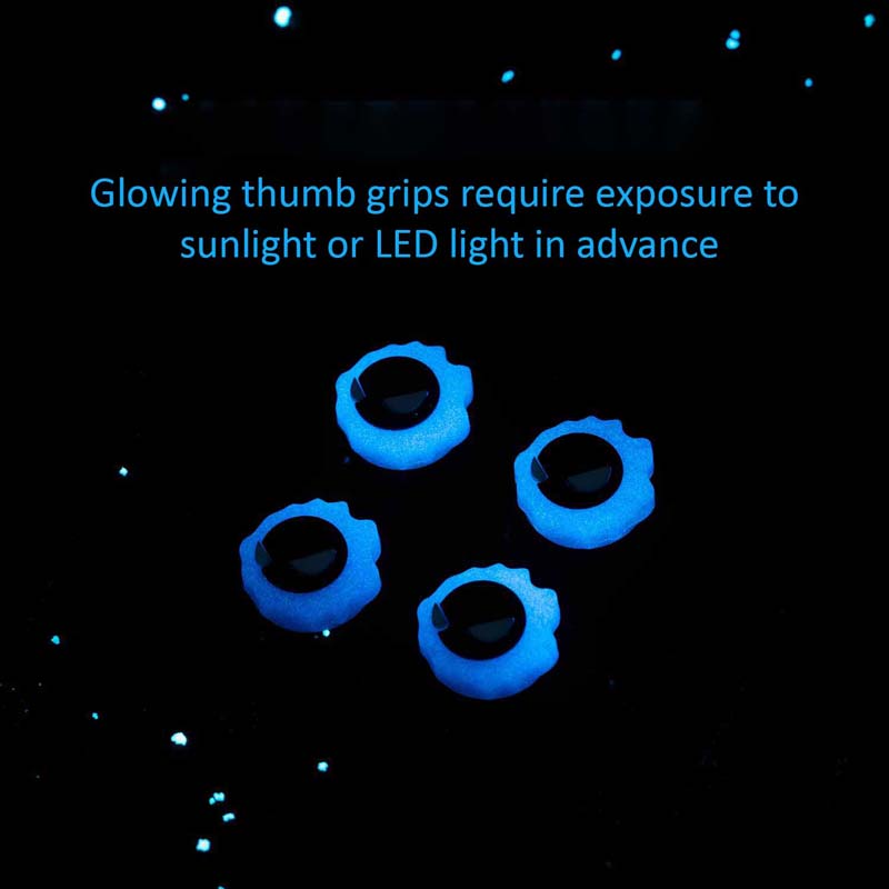 Gastly Ghost Switch Thumb Grips with Glow