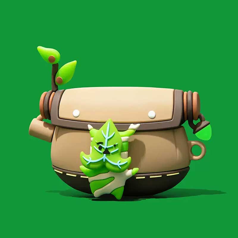 Glowing Korok With Backpack AirPods Pro Cases TOTK Zelda Korok AirPods Cover (1)