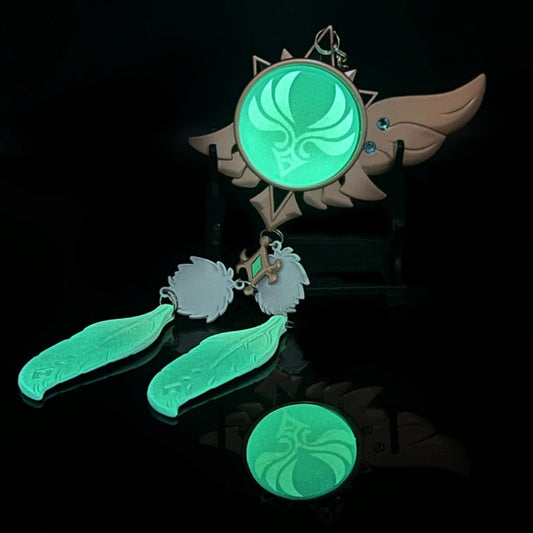 Genshin Impact Venti Vision Keychain