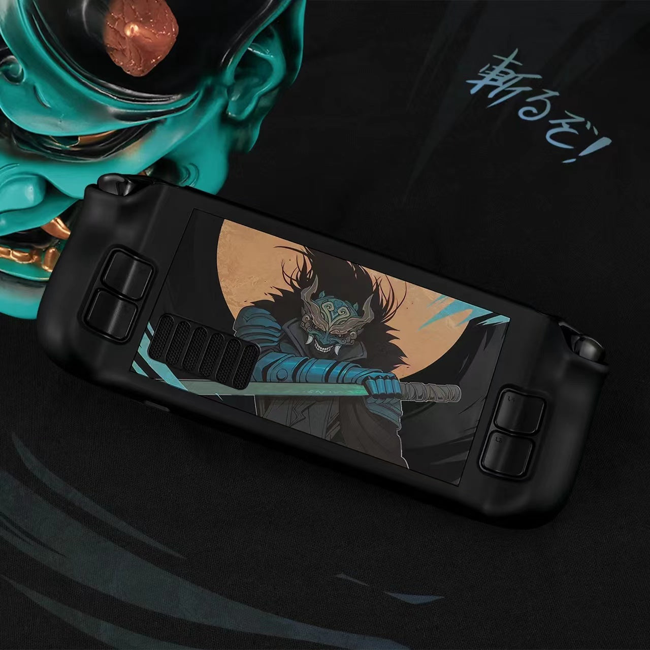 Green Demon Steam Deck Case - Protection & Style