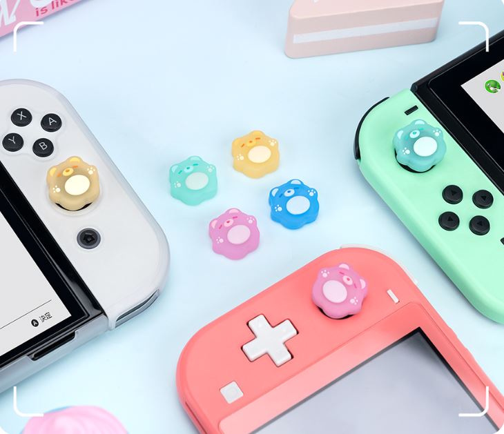 Kawaii Gummy Bear Switch Analog Caps