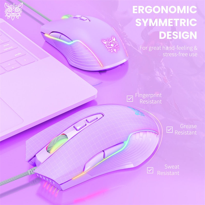 Corded USB Mouse in 4 Colors