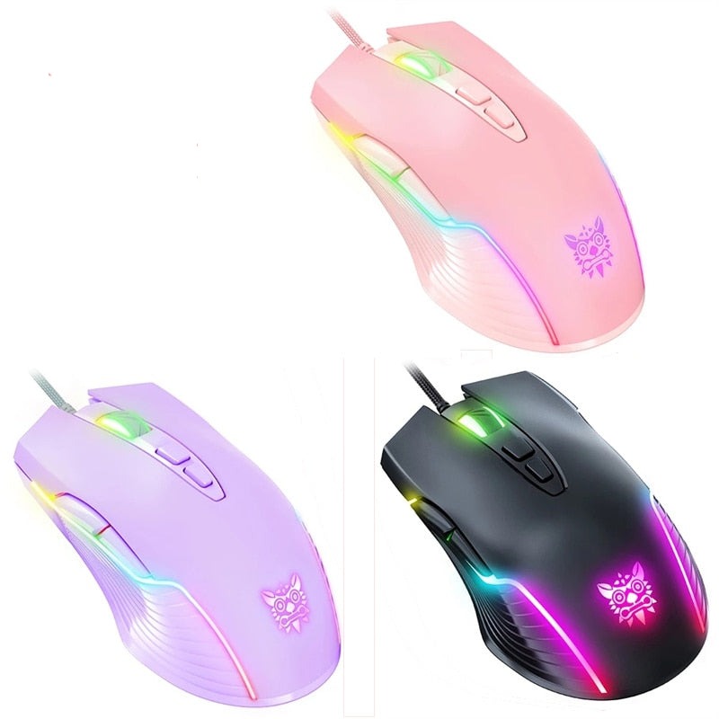 Corded USB Mouse in 4 Colors