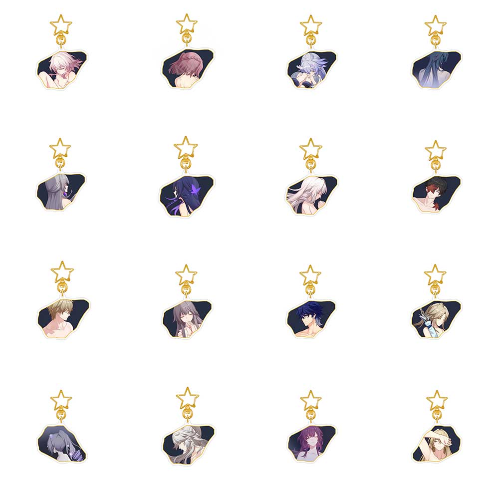 Honkai Star Rail Character E6 Keychains