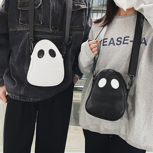 Cute Ghoul Shoulder Bag - PU Faux Leather
