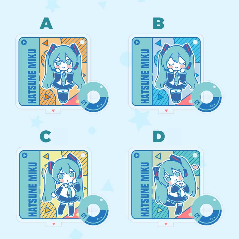 Miku Acrylic Charm Standee - Perfect Gift
